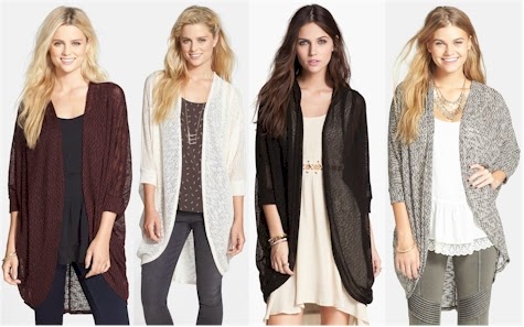 Daily Cheapskate: NORDSTROM: Painted Threads Oversized Sheer Knit ...